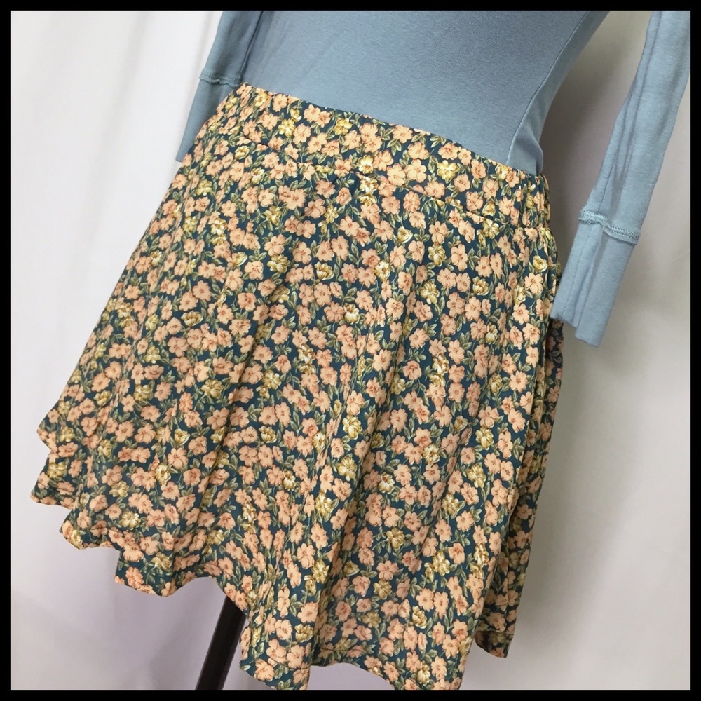 YOCO Floral Mini Skirt - Size S